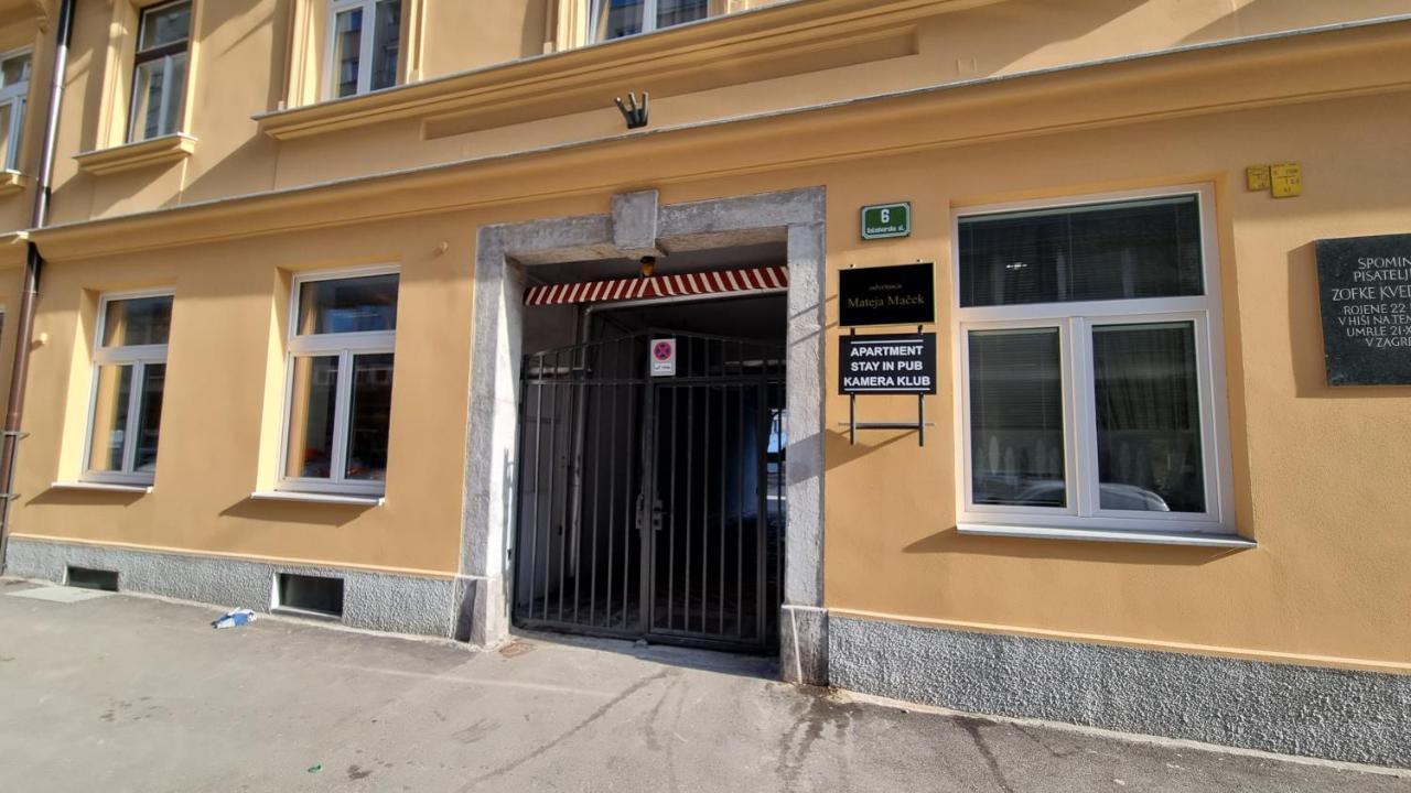 Stay In Pub Kamera Klub Apatment-City Center Ljubljana Eksteriør bilde